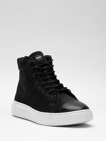 DRAGONFLY HIGH SNEAKER  NOBUCK NEGRO