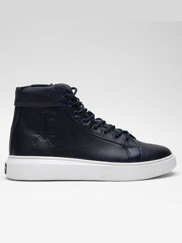 DRAGONFLY HIGH SNEAKER  AZUL NAVY